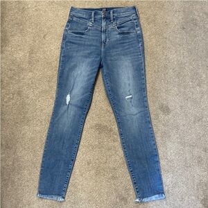 GAP Light Wash True Skinny Jeans Size 6